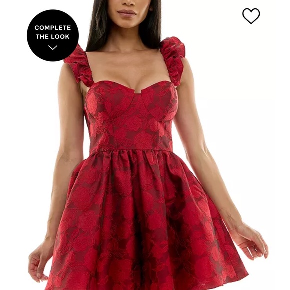 Red holiday party dress!! Brand new 2 sizes available. Ordered from Macys. - Picture 1 of 2